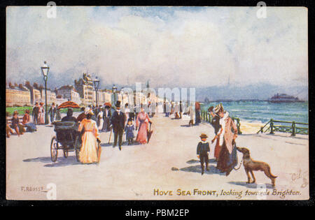 773 Hove Meer, Richtung Brighton. (NBY) 442362 Stockfoto