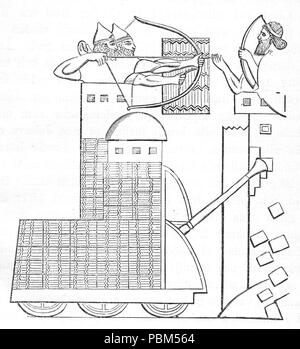 792 Illustrerad Verldshistoria band ich Krank 042 Stockfoto