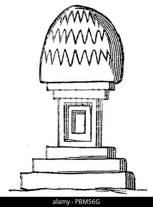 792 Illustrerad Verldshistoria band ich Krank 056 Stockfoto