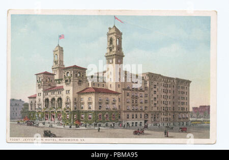 829 Jefferson Hotel, Richmond, Va (Nypl b 12647398-73903) Stockfoto