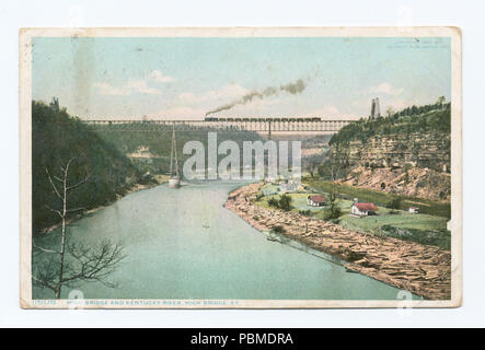 857 Kentucky River, Hohe Brücke, Ky (Nypl b 12647398-69586) Stockfoto