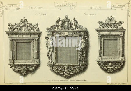 1005 Materialien und Dokumente der Architektur und Bildhauerei - alphabetisch geordnet (1915) (14596041600) Stockfoto