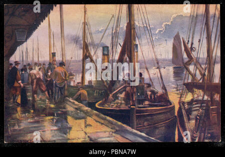 943 Lowestoft Fisch Quays (NBY) 441534 Stockfoto