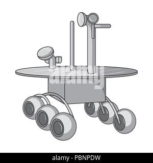 Analyse, Antenne, Apparate, Atmosphäre, Kosmos, Lieferung, Design, Ausstattung, Exploration, Einrichtungen, Icon, Illustration, Instrument, isoliert, locator, Logo, Lunar, Maschine, Makrokosmos, Mars, monochrom, Mond, moonwalker, Bewegung, Bewegung, Planet, Radar, Relocation, Forschung, Roboter, Rover, Probe, Zeichen, Boden, Raum, Raumfahrzeuge, Studie, Symbol, Technik, Technologie, Universum, Vektor-, Fahrzeug-, Web, Räder, Welt Vektor Vektoren, Stock Vektor