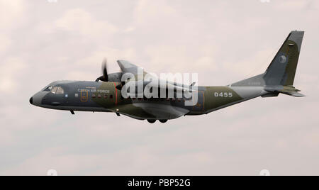 Der tschechischen Luftwaffe CASA C-295 M, 0455 Stockfoto