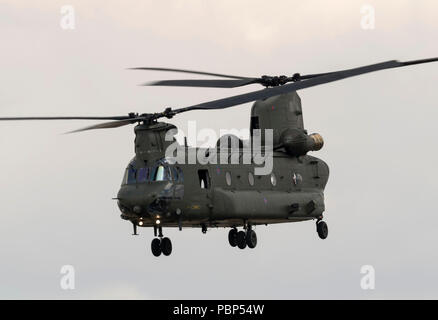 Boeing, RAF Chinook, HC6A, vom 27 Squadron, RAF Odiham Stockfoto