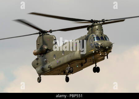 Boeing, RAF Chinook, HC6A, vom 27 Squadron, RAF Odiham Stockfoto