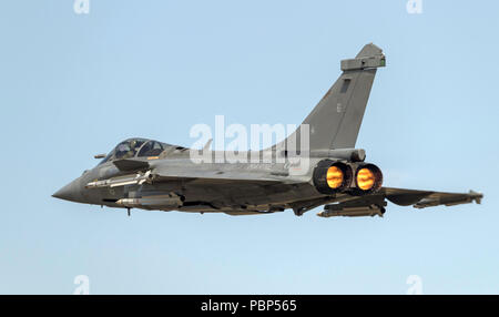 Dassault Rafale M, Flottille 12F der französischen Marine, Landivisau Stockfoto