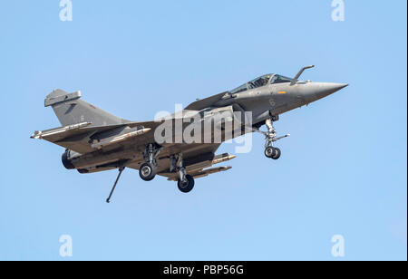 Dassault Rafale M, Flottille 12F der französischen Marine, Landivisau Stockfoto