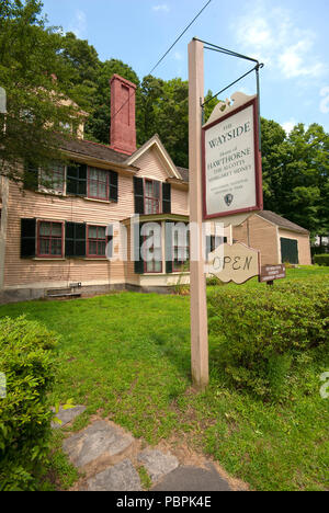 Die Strecke, der historischen Heimat der Verfasser Louisa May Alcott, Nathaniel Hawthorne und Margaret Sidney, Concord, Middlesex County, Massachusetts, USA Stockfoto