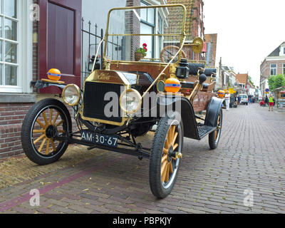 Ford Model T Promotional Vechile Hoorn Niederlande Stockfoto