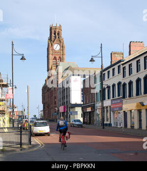 Barrow im Furness Town Center Cumbria Uk Stockfoto