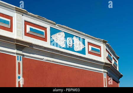 Dekoration auf ein Haus in der Nähe von Albufeira, Algarve, Portugal Stockfoto