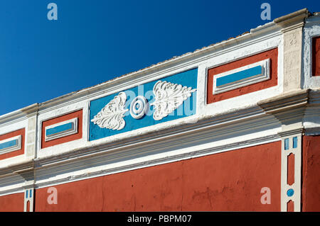 Dekoration auf ein Haus in der Nähe von Albufeira, Algarve, Portugal Stockfoto