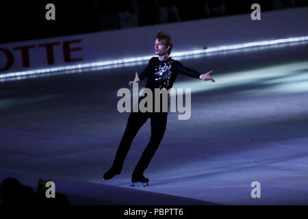 Osaka, Japan. 28. Juli 2018. Sergei Voronov Eiskunstlauf: DIE ICE 2018 in Osaka an maruzen Intec Arena Osaka in Osaka, Japan. Credit: Naoki Nishimura/LBA SPORT/Alamy leben Nachrichten Stockfoto