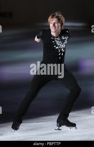 Osaka, Japan. 28. Juli 2018. Sergei Voronov Eiskunstlauf: DIE ICE 2018 in Osaka an maruzen Intec Arena Osaka in Osaka, Japan. Credit: Naoki Nishimura/LBA SPORT/Alamy leben Nachrichten Stockfoto