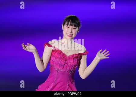 Osaka, Japan. 28. Juli 2018. Mai Mihara Eiskunstlauf: DIE ICE 2018 in Osaka an maruzen Intec Arena Osaka in Osaka, Japan. Credit: Naoki Nishimura/LBA SPORT/Alamy leben Nachrichten Stockfoto