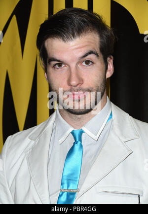 Los Angeles, CA, USA. Juli 2018. 29. Juli 2018 – Los Angeles, Kalifornien – Adam Hagenbuch. Fuller House Star Michael Campion feiert zum 16. Geburtstag im Restaurant Cicada. Foto: Birdie Thompson/Admedia Stockfoto