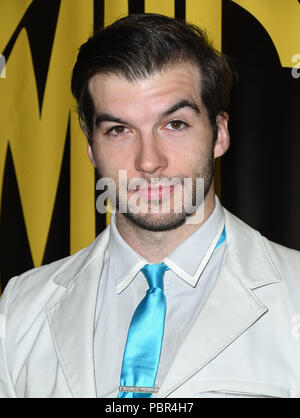 Los Angeles, CA, USA. Juli 2018. 29. Juli 2018 – Los Angeles, Kalifornien – Adam Hagenbuch. Fuller House Star Michael Campion feiert zum 16. Geburtstag im Restaurant Cicada. Foto: Birdie Thompson/Admedia Stockfoto