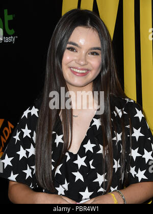 Los Angeles, CA, USA. Juli 2018. 29. Juli 2018 – Los Angeles, Kalifornien – Landry Bender. Fuller House Star Michael Campion feiert zum 16. Geburtstag im Restaurant Cicada. Foto: Birdie Thompson/Admedia Stockfoto
