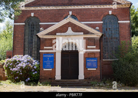 Unitarian Church. Stourbridge. West Midlands. Großbritannien Stockfoto