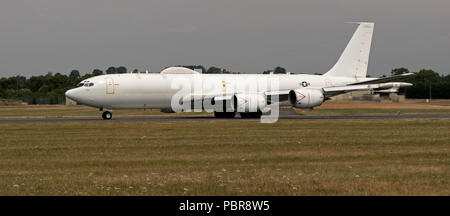 US Navy Boeing E-6B Mercury auf der Royal International Air Tattoo Stockfoto