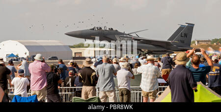 USAF, F-15 E Strike Eagle, 492 nd, RAF Lakenheath Stockfoto