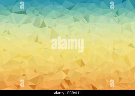 Hochauflösende Abbildung auf bunten Dreiecken basiert Stockfoto