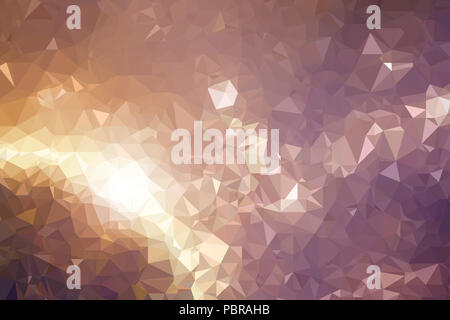 Hochauflösende Abbildung auf bunten Dreiecken basiert Stockfoto