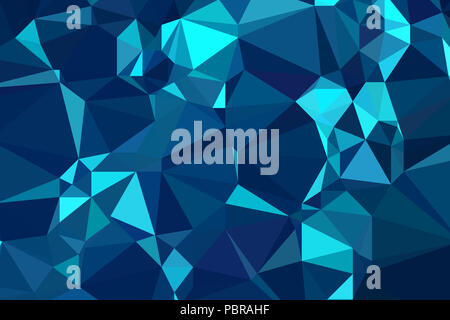 Hochauflösende Abbildung auf bunten Dreiecken basiert Stockfoto