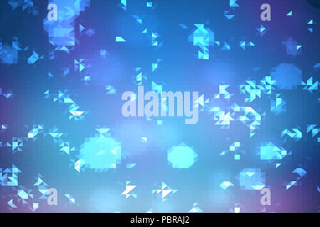 Hochauflösende Abbildung auf bunten Dreiecken basiert Stockfoto