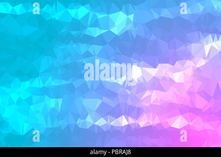 Hochauflösende Abbildung auf bunten Dreiecken basiert Stockfoto