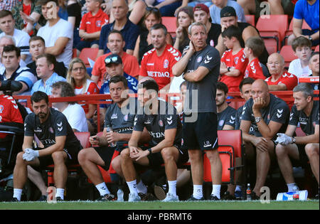 Charlton Athletic manager Lee Bowyer Stockfoto