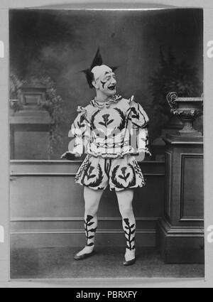 Schauspieler in Clown Kostüm - Stockfoto