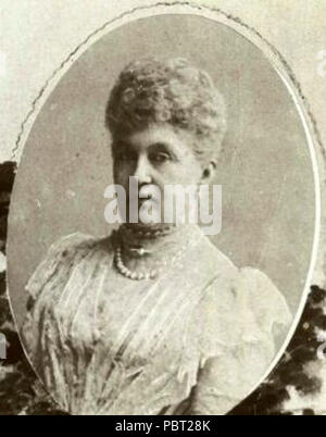 Adelheid Marie von Anhalt Dessau 1833 1916. Stockfoto