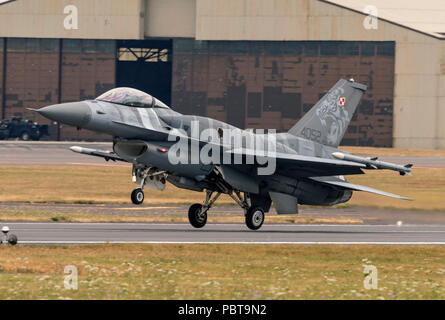 F-16C Fighting Falcon, die polnische Luftwaffe, Tiger, Stockfoto