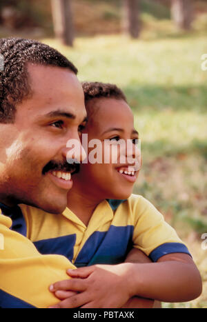 Vater und Sohn, in der Ferne HERR © Myrleen Pearson.... Ferguson Cate Stockfoto