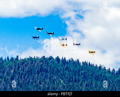 Van's Aircraft RV-8; Rocky Mountain Renegades Formation Flying Team; Salida Fly-in & Air Show; Salida, Colorado, USA Stockfoto