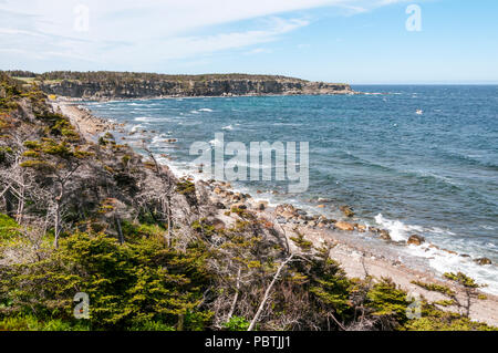 Martin's Point auf Neufundland nördlichen Halbinsel. Stockfoto