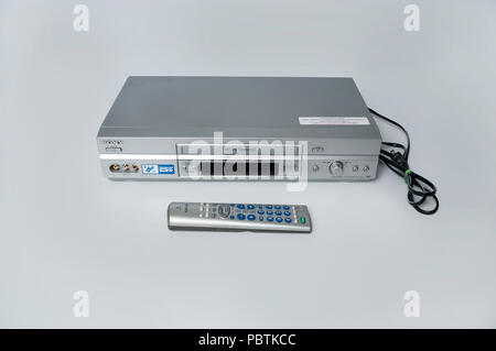 Ein Sony VHS-Recorder oder Videorecorder Stockfoto