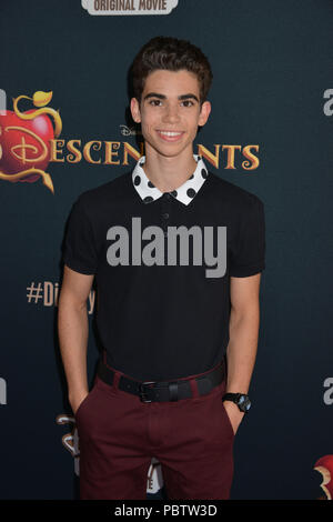 {Filename base} bei der Premiere von Disney's "escendants' an der Walt Disney Studios Theater am 24. Juli 2015 in Burbank, Kalifornien. Cameron Boyce - - - - - - - - - - - - - Red Carpet Event, Vertikal, USA, Filmindustrie, Prominente, Fotografie, Bestof, Kunst, Kultur und Unterhaltung, Topix Prominente Fashion/Vertikal, Besten, Event in Hollywood Leben - Kalifornien, Roter Teppich und backstage, USA, Film, Stars, Film Stars, TV Stars, Musik, Promis, Fotografie, Bestof, Kunst, Kultur und Unterhaltung, Topix, drei Viertel, vertikal, eine Person aus dem Jahr 2015. Stockfoto