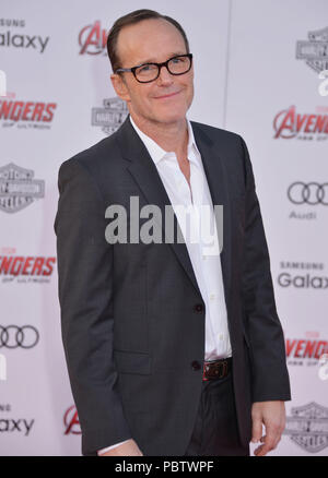 Clark Gregg an der Rächer Alter von Panasonic Premiere auf der Dolby Theatre in Los Angeles. April, 13, 2015. Clark Gregg - - - - - - - - - - - - - Red Carpet Event, Vertikal, USA, Filmindustrie, Prominente, Fotografie, Bestof, Kunst, Kultur und Unterhaltung, Topix Prominente Fashion/Vertikal, Besten, Event in Hollywood Leben - Kalifornien, Roter Teppich und backstage, USA, Film, Stars, Film Stars, TV Stars, Musik, Promis, Fotografie, Bestof, Kunst, Kultur und Unterhaltung, Topix, drei Viertel, vertikal, eine Person aus dem Jahr 2015, Anfrage tsuni@Gamma-USA.com Stockfoto