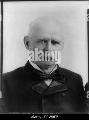 Adlai Ewing Stevenson, 1835-1914, Kopf und Schultern hoch, nach rechts Stockfoto