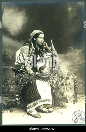 Adler - Costum beliebte românesc din Tulgheş 4. Stockfoto