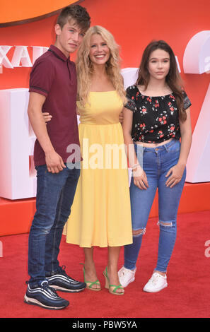 Melinda Messenger, The Incredibles 2: UK Premiere, BFI Southbank, Southbank, London.DE 08.07.18 Stockfoto