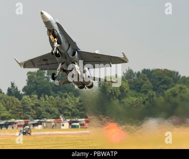 McDonnell Douglas CF-188A Hornet, Norad Livree, 3 Flügel, Royal Canadian Air Force, Stockfoto