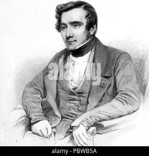 AUGUSTIN THIERRY (1795-1856), französischer Historiker Stockfoto