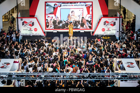 Kuala Lumpur, Malaysia. 29. Juli, 2018. Piko Taro Konzert in Japan Expo Malaysia in Kuala Lumpur, Malaysia, am 29. Juli, 2018. © Danny Chan/Alamy Leben Nachrichten. Stockfoto