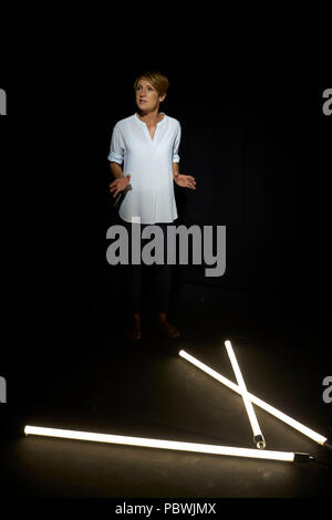 Edinburgh, Großbritannien. 30. Juli 2018. Edinburgh Theater Fahren" auf dem Ausatmen" Credit: Andrew Eaton/Alamy Leben Nachrichten. Stockfoto