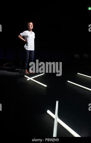 Edinburgh, Großbritannien. 30. Juli 2018. Edinburgh Theater Fahren" auf dem Ausatmen" Credit: Andrew Eaton/Alamy Leben Nachrichten. Stockfoto